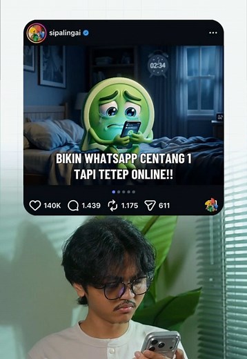 WhatsApp Centang 1 Tapi Tetap Online: Cara Mudah