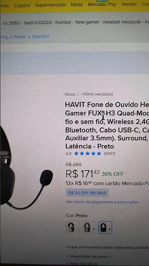 HAVIT FUXI-H3 Microfone não funciona via Bluetooth apenas, todos outros modos funciona.b #havidriver