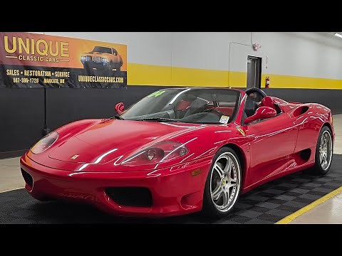 2004 Ferrari 360 Spider F1 Convertible | For Sale