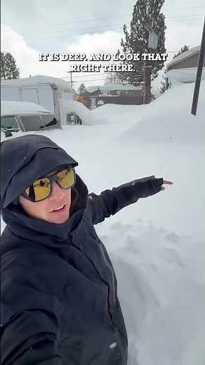 5+ Feet of snow in Mammoth!?!?