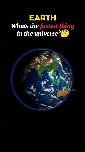 What Is the Fastest Thing in the Universe? 🚀 From Rockets to Light Speed.#spacefacts