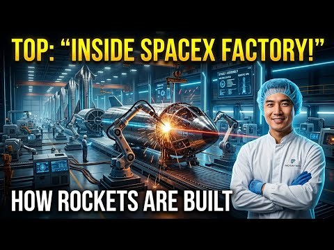 Inside SpaceX Rocket Factory 🚀 | How Rockets Are Built Step by Step (Full Process)