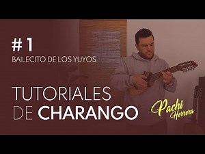 Tutoriales de charango: #1 Bailecito de los yuyos - Por Pachi Herrera