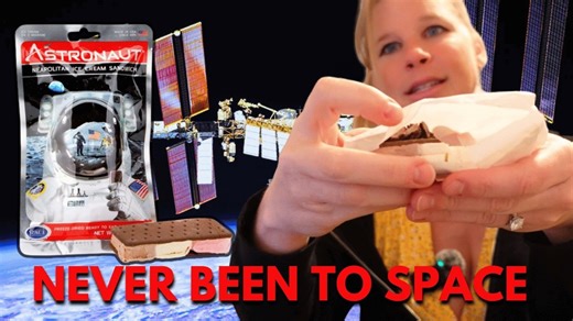 I was fooled - this astronaut dessert has never been to space