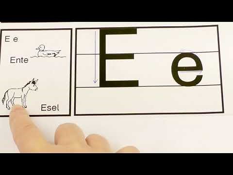 Der Buchstabe E, e