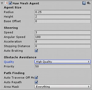 Nav Mesh Obstacle carving resulting in very inefficient paths