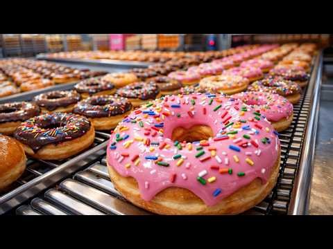 Inside America’s Largest Donut Factory – Millions Made Every Day