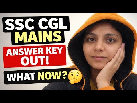 SSC CGL MAINS Scorecard😱 ANSWER KEY OUT📢🔥Quitting SSC 💔 #sscexam #cglmains2025 #cglmains #ssccgl