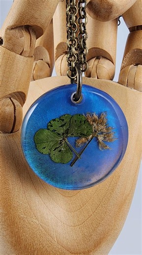 Genuine Rare Lucky Four-leaf Clover Necklace, Antique Style Bronze-color Chain, Hand-made, Hand-polished, One-of-a-kind Gift - Etsy UK