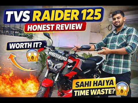 TVS Raider 125 Honest Review 🔥 | Sahi Hai Ya Time Waste? 😳
