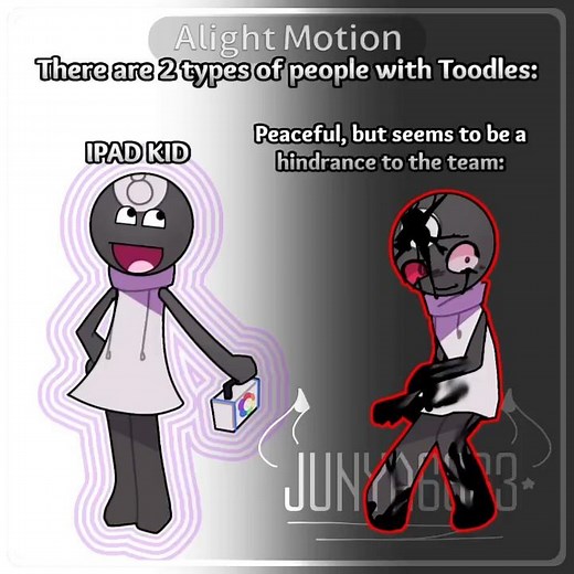 2 types with Toodles😔🤝 #dandysworld #toodles #roblox #fanart