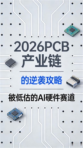 2026 AI PCB产业链的逆袭攻略