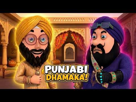 Motu की को मिली Jhatka की नई Gadget | Motu-Patlu Punjabi Dhamaka