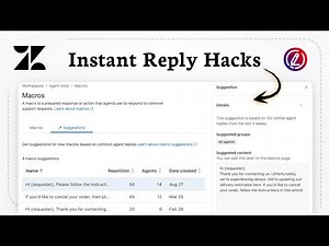 How to create macro to reply faster in Zendesk
