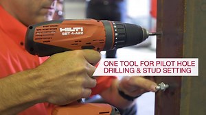 2.8K views · 25 reactions | The SBT 4-A22 – designed for fastening on steel, is the only tool you need for pilot hole drilling and stud setting. Also useful as a last minute Christmas gift  https://www.hilti.com.au/screw-fastening/metal-construction-screwdrivers/r7716893 | Hilti | Facebook