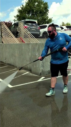 Piedmont Parking garage cleaning