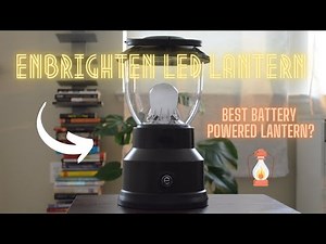 Best battery powered camping lantern? | Enbrighten LED Camping Lantern