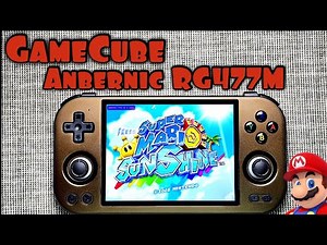 GameCube games on Anbernic RG477M I retro beast handheld