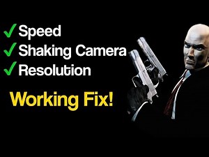 Hitman Codename 47 Shaking Screen/Speed and Resolution fix