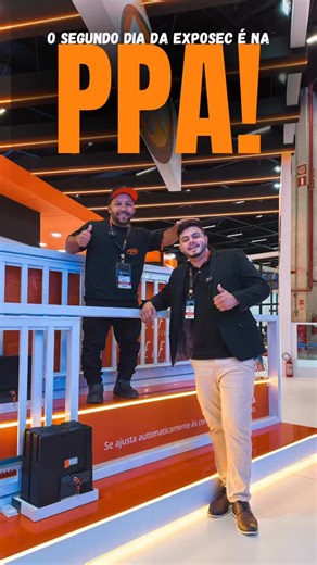 Marcel Security | Segurança eletrônica | Hoje o dia é aqui na PPA🚀🧡 #ppa #exposec #marcelsecurity #gigantedaeletrica #ppamotorescomia #ia #inteligenciaartificial | Instagram