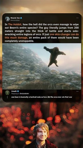 In The Hobbit, how the hell did the orcs even manage to wipe out Beorn's entire species