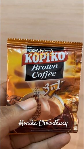 Kopiko brown coffee 3in1 #coffee #coffeereview #kopiko
