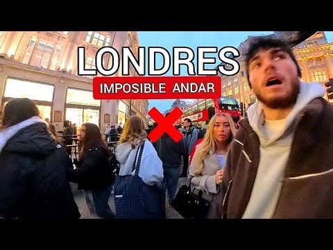 Inglaterra London 2026 🇪🇸 4K (POV)Recorrido a Pie de Oxford Street a Regents 🪭SUBTÍTULOS