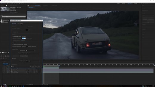 ae中使用OpenColorIO的线性工作流程