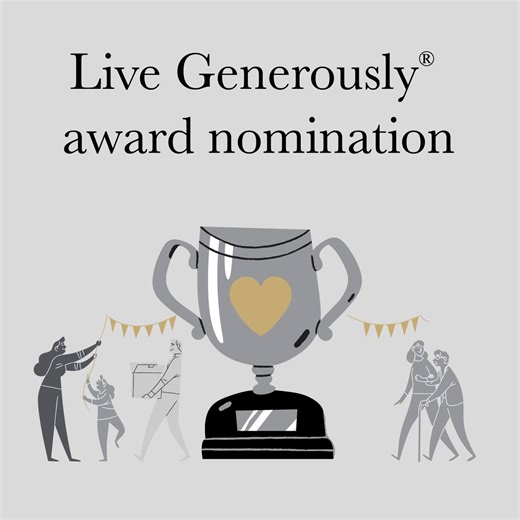 It’s not too late to celebrate inspiring volunteers in your community! The Live Generously® award recognizes individuals who exemplify compassion, selflessness and creativity in addressing the needs of others. ⭐ From now through April 27, you can nominate someone for a 2024 Live Generously® award. Honorees have the opportunity to select an organization to receive a $1,000 donation from Thrivent. Submit your nomination 👉 https://bit.ly/3Uf8F3U | Thrivent