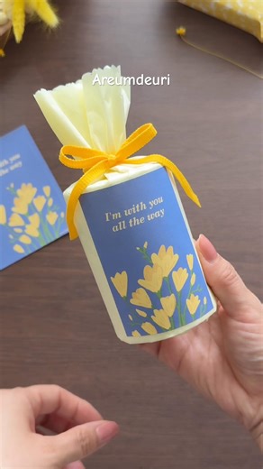 Spring Vibes 🌼 Cookie wrapping 봄을 입힌 쿠키 포장 💛