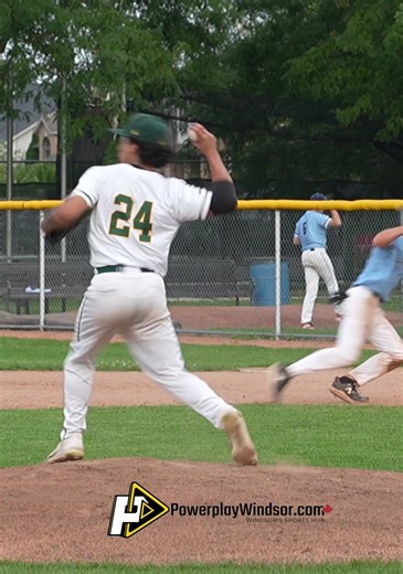 Pickoff at Second Base: Laurence Aurelio St. Clair College Highlight