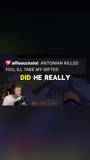 Snitching is cool in Minecraft