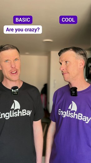 Expressões em inglês - Basic 🙂 x Cool 😎 #vocabulary #vocabulario #inglesbrasil #cursodeingles | EnglishBay