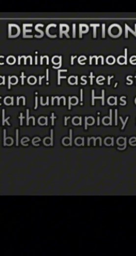 maloraptor remodel is going to be peak￼