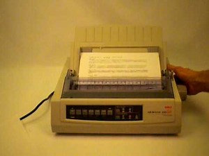 Sold! OKI Microline 320 Turbo Dot Matrix Impact Printer