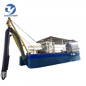 [Hot Item] Sand Solid Suction up and Discharge Far Dredger Barge