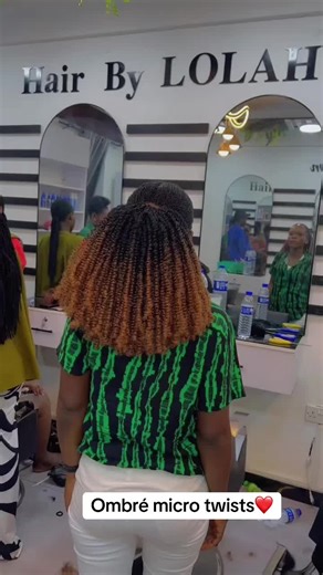 Ombré Micro Twists: Book Your Look in Mengo