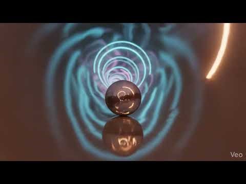 Oddly Satisfying Marble Rolling Down Infinite Neon Slopes (Loop) #satisfying #slopemower