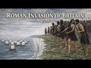 "Roman Invasion Begins: The Conquest of Britain in 43 CE"