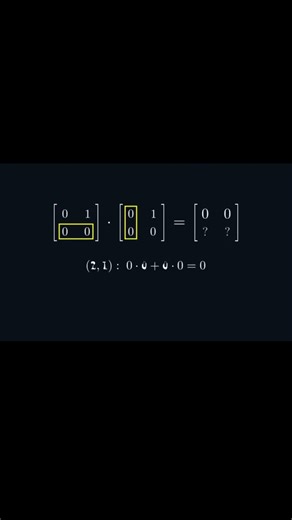 Nilpotent Matrix Explained | A² = 0 but A ≠ 0” math #linearalgebra #mathematics #nilpotent