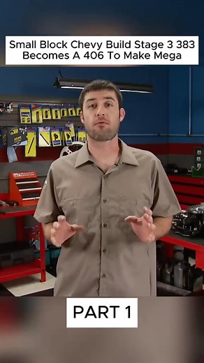 2.3K views · 24 reactions | Small Block Chevy Build Stage 3 383 Becomes A 406 To Make Mega | Enginebuildcar1 | Facebook