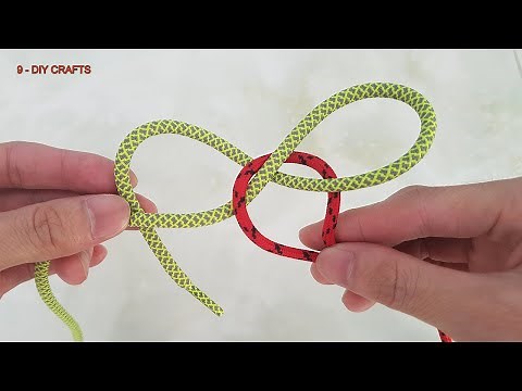 How To Tie Two Strings Together - Most Usefull Knots In Life #7