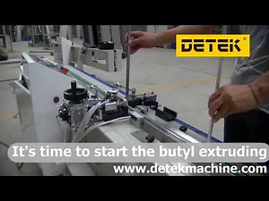 Butyl extruder machine operation manual