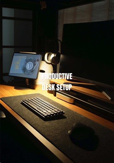 Here’s my productive setup, it’s come along way since starting but would love to keep upgrading, what would you add or subtract? #desksetup #setup #wfh #desk #productivity