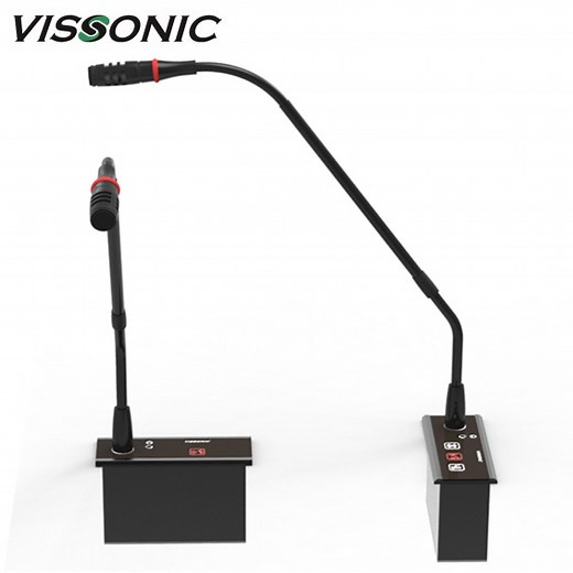 [Hot Item] Cat5 Digital Flush-Mounting Discussion Delegate Unit Conference System Solution for Meeting Room