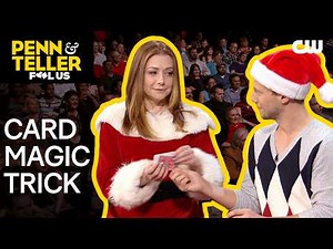Magician Performs Gift Card Magic Trick | Penn & Teller: Fool Us | The CW