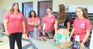 Local all-girls team takes on STEM competition