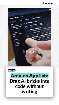 Arduino App Lab: Drag AI bricks into code without writing