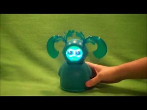 2010 Fijit light up Robot toy Logan By Mattel