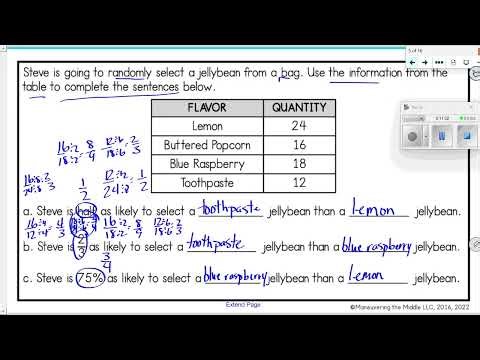 Probablility #1 -Simple Probability KMS 7th Grade Math/Accelerated 7-8 Math